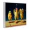 Stupell Industries Golfer Chicks Wearing Sports Visors Golf Clubs Framed Giclee Art